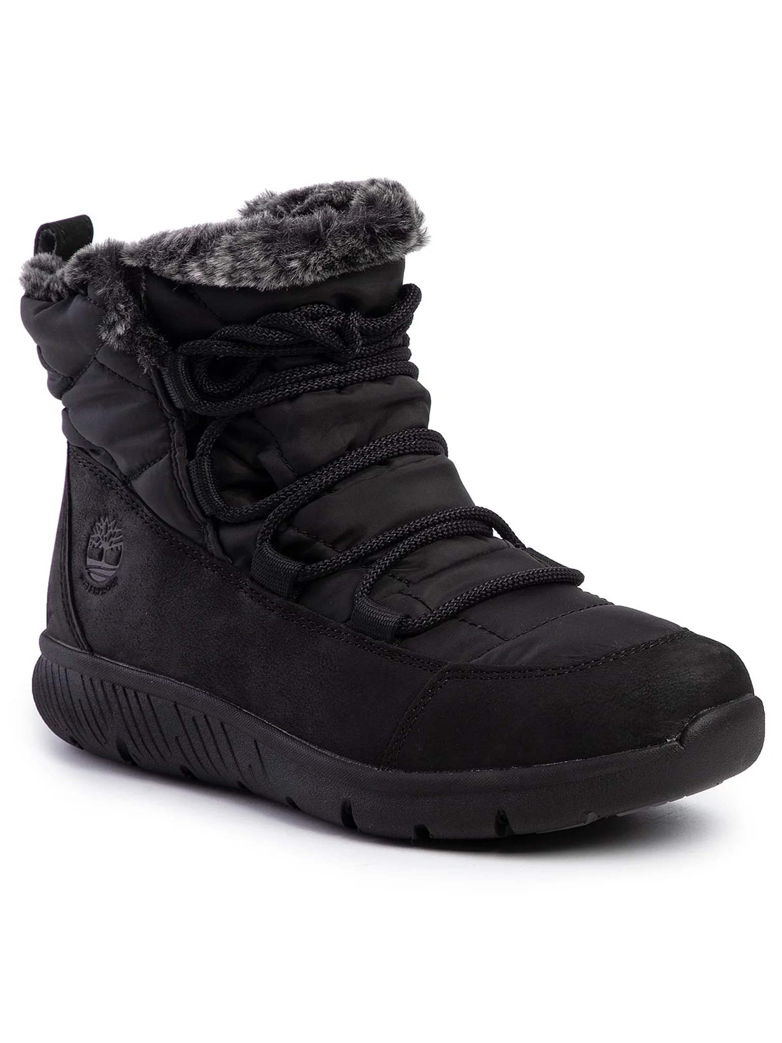 Чоботи жіночі Timberland Boltero Winter Boot чорні дуті водонепроникні
