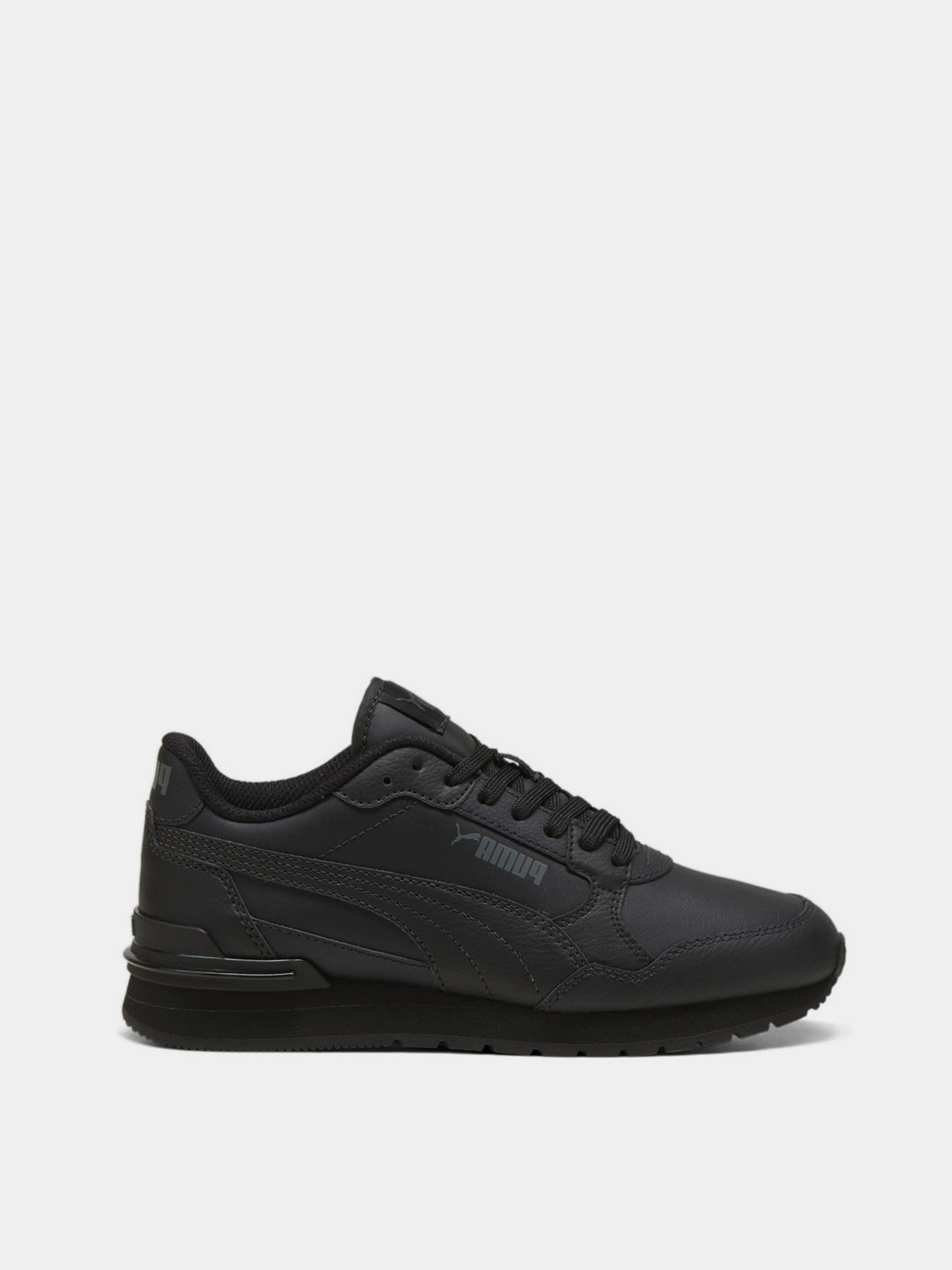 Кросівки дитячі Puma ST Runner V4 L чорні шкіряні